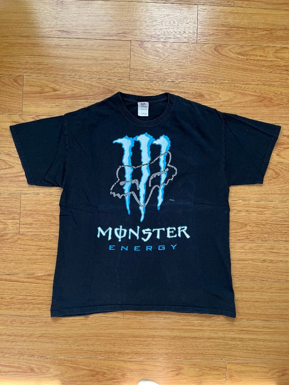 Monster Energy Fox Racing Vintage T-Shirt Large